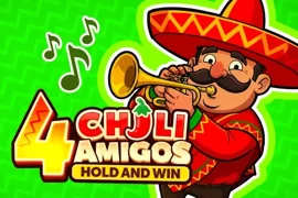Игровой автомат 4 Chili Amigos: Hold and Win