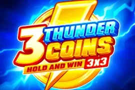 Игровой автомат 3 Thunder Coins: Hold and Win