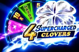Игровой автомат 4 Supercharged Clovers: Super Wheel